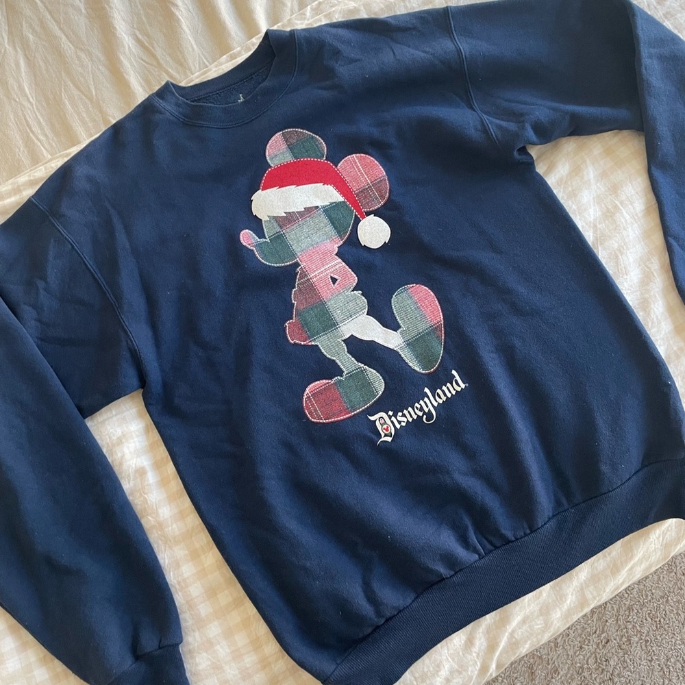 Disneyland Christmas Mickey Sweatshirt